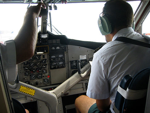 Foto Cockpit des Wasserflugzeugs - 