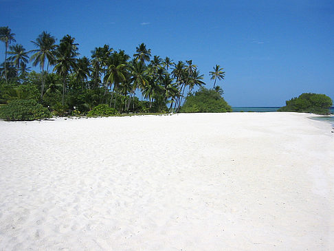 Foto Der weiße Sandstrand - 