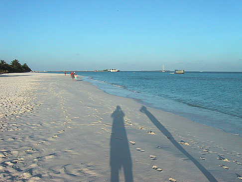 Fotos Der weiße Sandstrand der Malediven