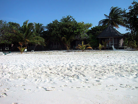 Fotos Der weiße Sandstrand der Malediven | 