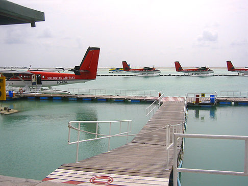 Flughafen für Wasserflugzeuge Foto 