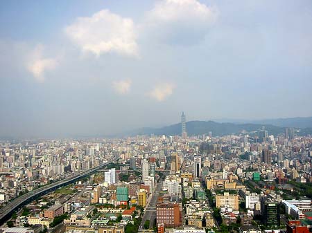 Foto Blick vom Taipeh Tower