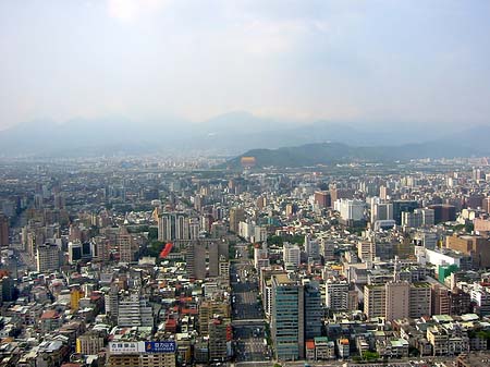 Foto Blick vom Taipeh Tower