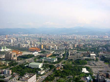 Foto Blick vom Taipeh Tower