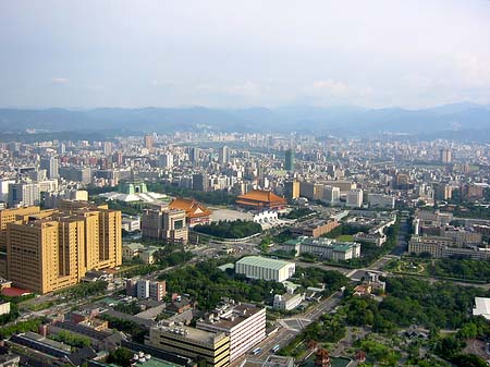 Blick vom Taipeh Tower Fotos