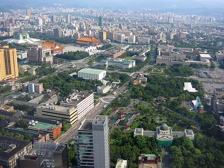 Foto Blick vom Taipeh Tower