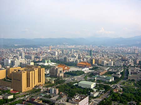 Foto Blick vom Taipeh Tower - Taipeh