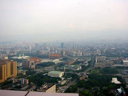 Blick vom Taipeh Tower