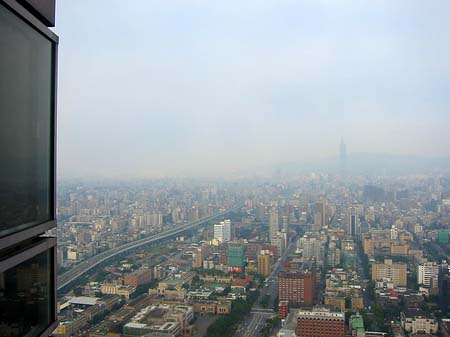 Blick vom Taipeh Tower