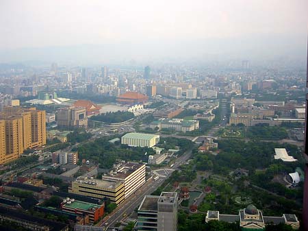 Blick vom Taipeh Tower Fotos