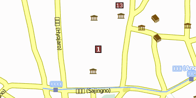 Gyeongbokgung Stadtplan