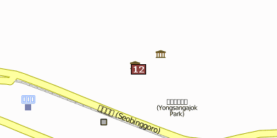 Koreanisches Nationalmuseum Seoul Stadtplan